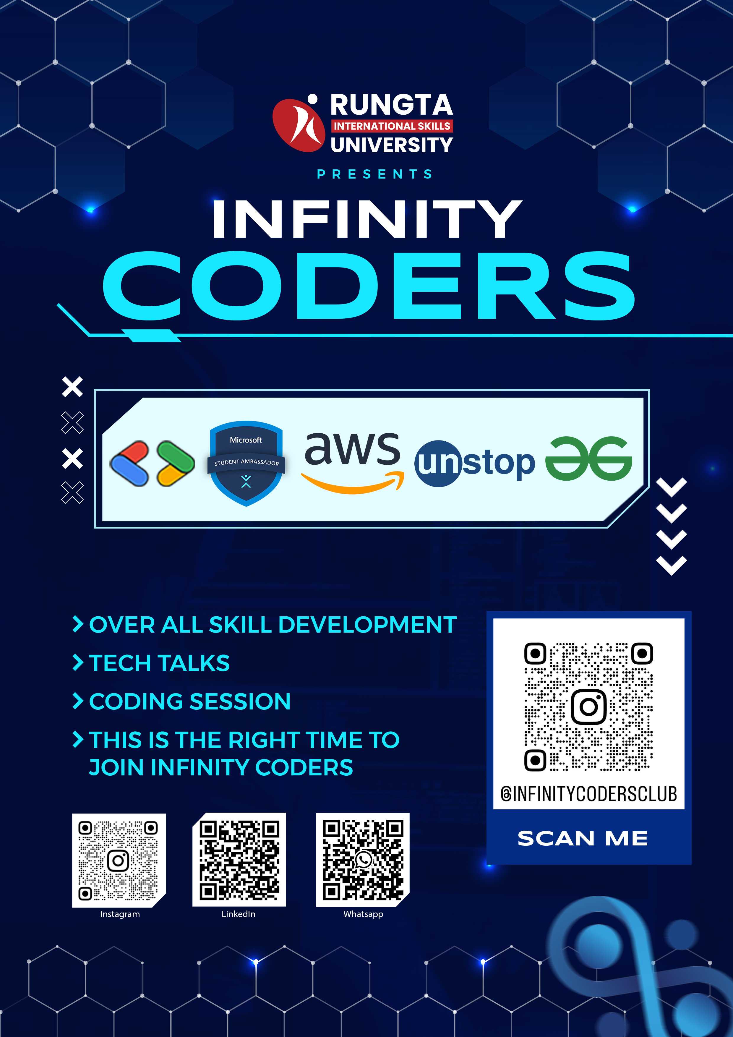 Event poster design for IC campaign